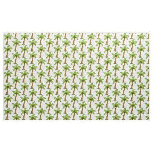 Cute Palm Tree Design Fabric