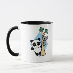 Cute Panda and Koala - Amanda Roos Mug