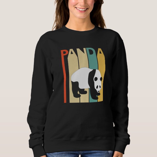 Cute Panda Animal  Sweatshirt (Front)