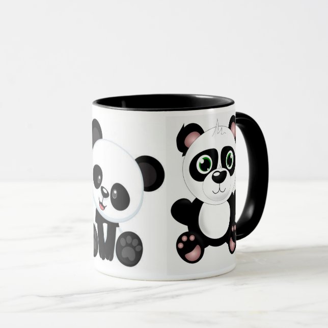 Cute Panda baby mug (Front Right)