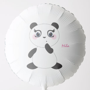 Cute panda balloon