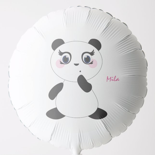 Cute panda balloon (Front)