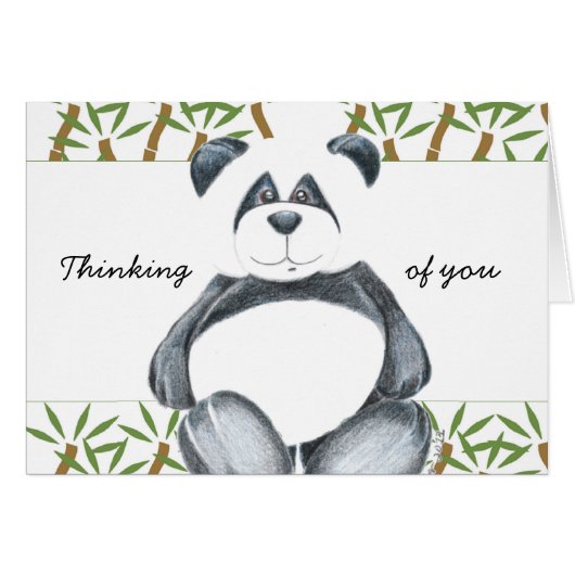 Cute Panda Bear (Front Horizontal)