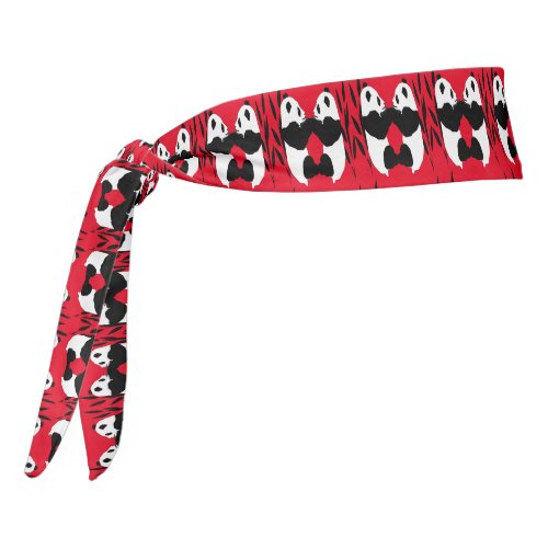 Cute Panda Bear Animals Red Headband