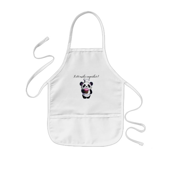 Cute Panda Bear Apron (Front)