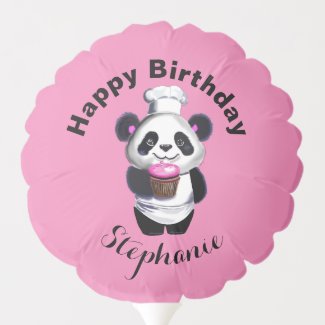 Cute Panda Bear Balloon