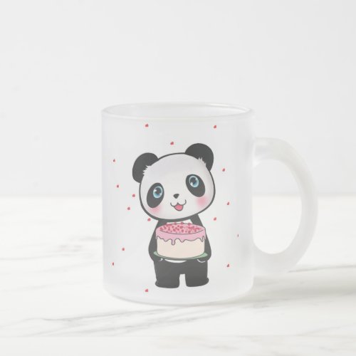 Cute Panda Bear Birthday Cake Mug Gift Bestseller