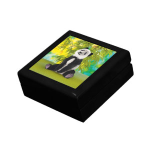 Cute Panda Bear Kawaii Animal Lover Perfect Gift Jewelry Box