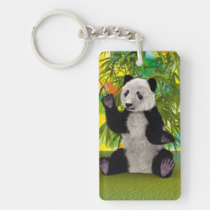 Cute Panda Bear Kawaii Animal Lover Perfect Gift Keychain