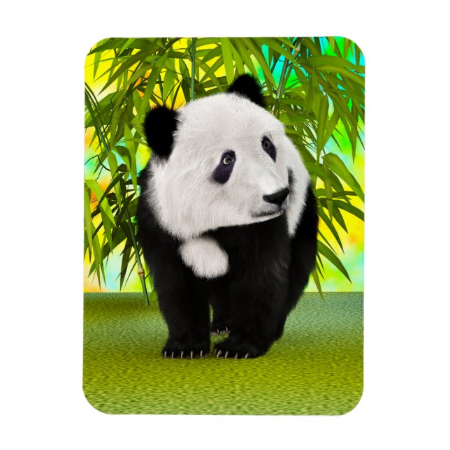 Cute Panda Bear Kawaii Animal Lover Perfect Gift Magnet (Vertical)
