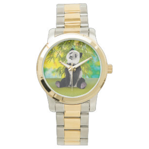 Cute Panda Bear Kawaii Animal Lover Perfect Gift Watch