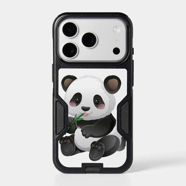 Cute Panda Bear  Otterbox iPhone Case (Cute Panda Bear iPhone Case!)