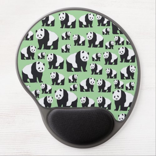 Cute Panda Bear Pattern Gel Mouse Pad