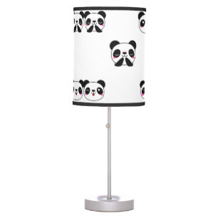 Cute panda bear pattern table lamp