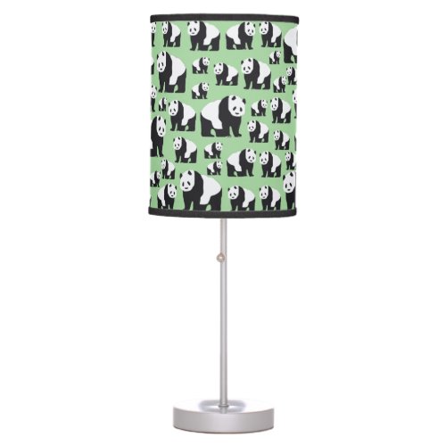 Cute Panda Bear Pattern Table Lamp