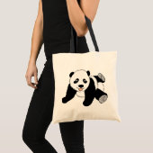 Cute Panda Bear Tote Bag (Front (Product))