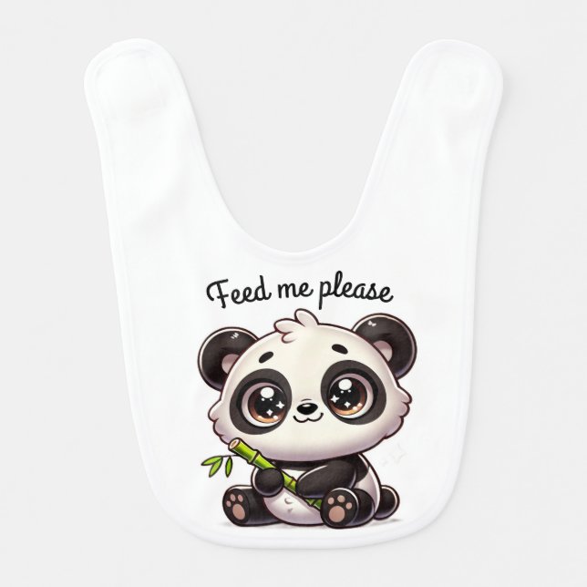 Cute Panda Bib (Front)