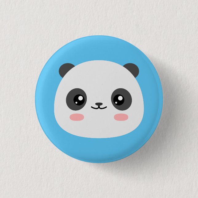 Cute Panda Button (Front)