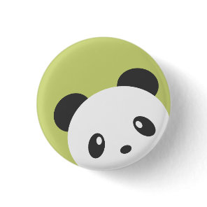 Cute Panda Button
