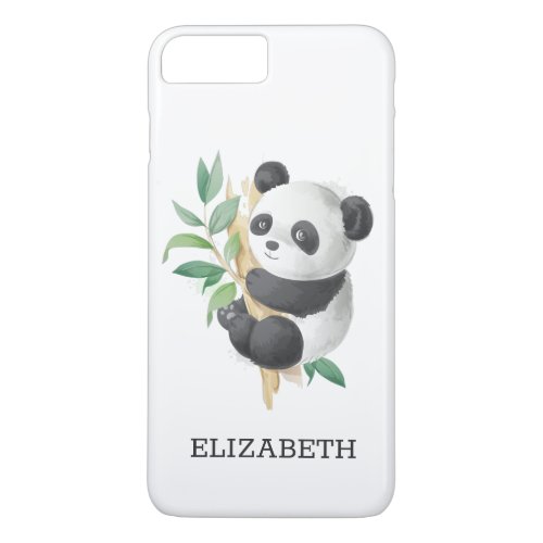 Cute Panda iPhone 8 Plus7 Plus Case