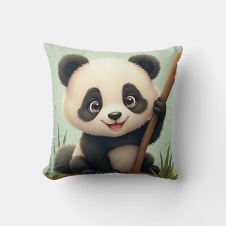 cute panda cushion