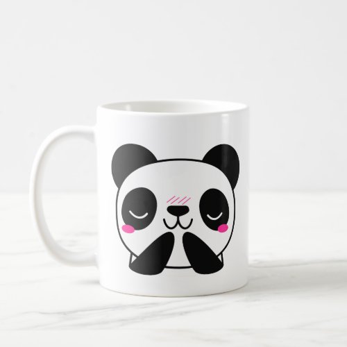 Cute panda design coffee mug