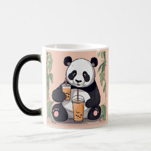 Sweet Coffee Cups Tea Milk Cute Bear Cat Panda Espresso Cups Mugs  Double-Walled Insulated Glasses Birthday Gifts(White Bear) 