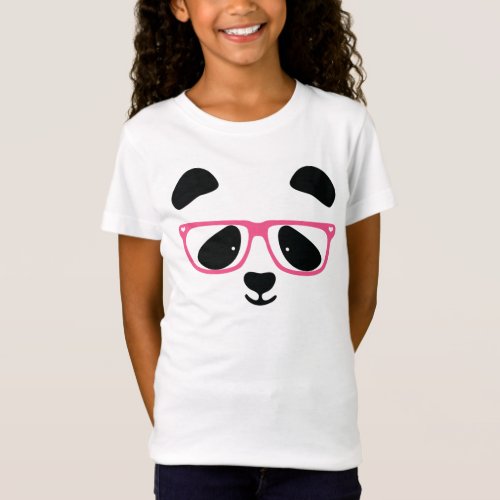 Cute Panda Face Birthday T_Shirt