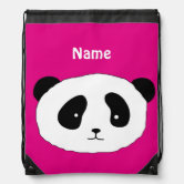 Cute personalized Art Supply Drawstring Bag