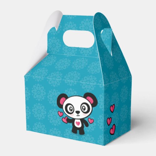 Cute Panda Favor Boxes