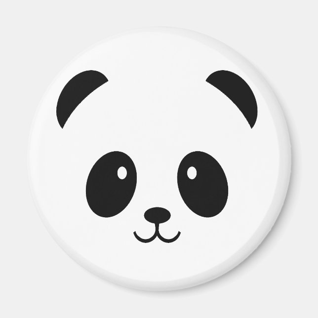 Cute Panda Fridge Magnet Refrigerator Pandas (Front)