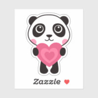 Panda Stickers, Zazzle