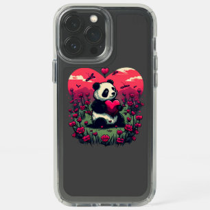 Cute Panda Holding Heart - Valentine's Day Gift Speck iPhone 13 Pro Max Case