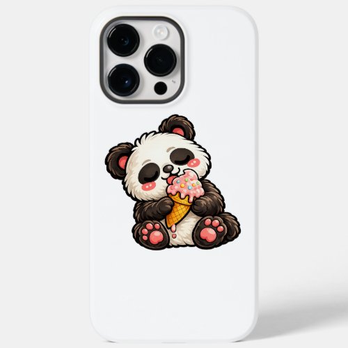 Cute Panda Ice Cream Case-Mate iPhone 14 Pro Max Case