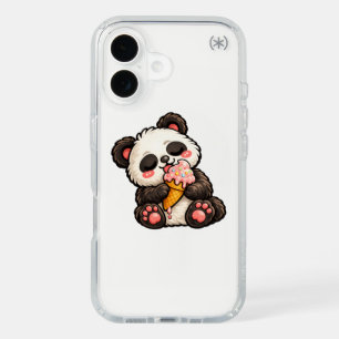 Cute Panda Ice Cream iPhone 16 Case