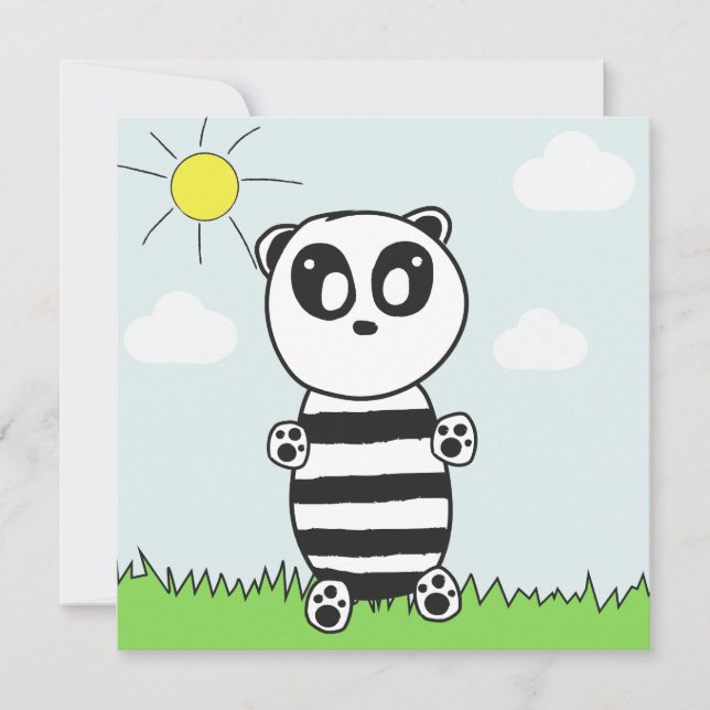 Cute Panda Illustration (Front)