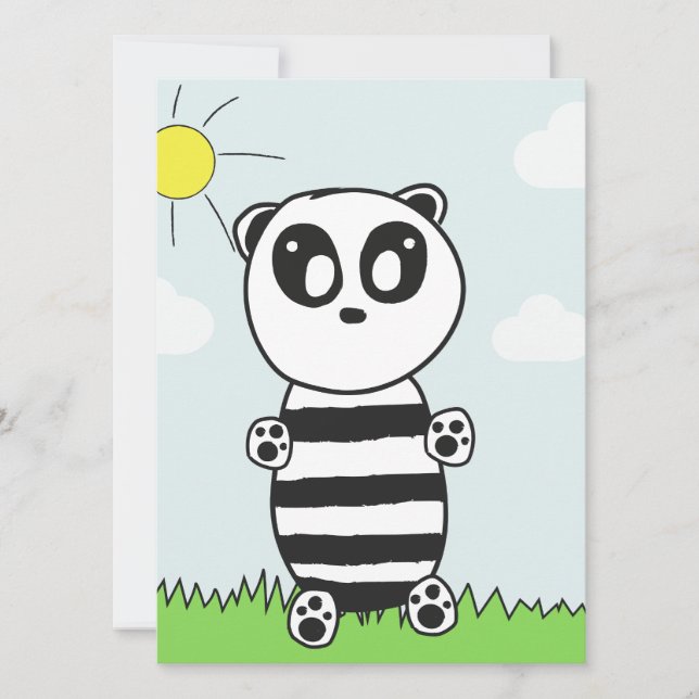 Cute Panda Illustration (Front)