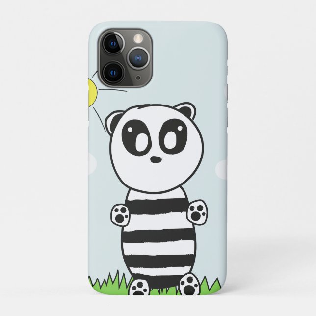 Cute Panda Illustration Case-Mate iPhone Case (Back)