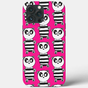 Cute Panda Illustration iPhone 13 Pro Max Case