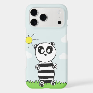 Cute Panda Illustration iPhone 17 Pro Max Case