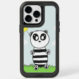 Cute Panda Illustration OtterBox iPhone 14 Pro Max Case