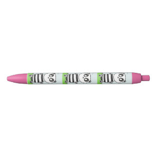 Cute Panda Illustration Pen