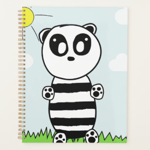 Cute Panda Illustration Planner