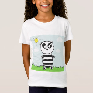 Cute Panda Illustration T-Shirt