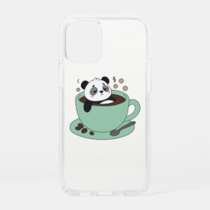 Cute Panda In Coffee Cup Coffee Lover Gift Speck iPhone 12 Mini Case