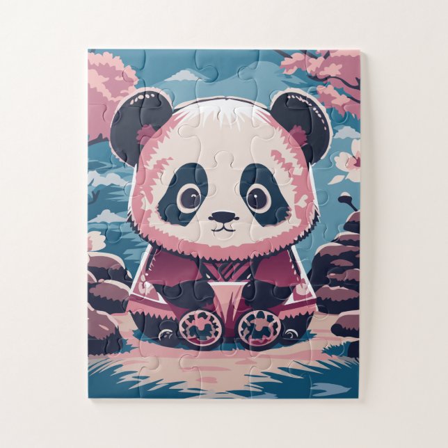Cute Panda Jigsaw Puzzle (Vertical)