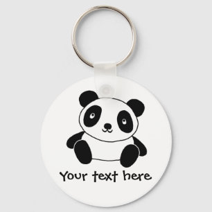 Cute Panda Keychain