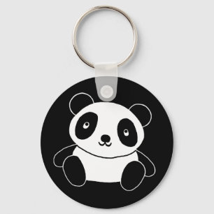 Cute Panda Keychain