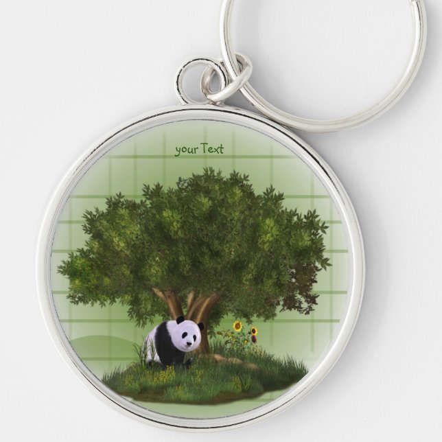 cute Panda Keychain (Front)