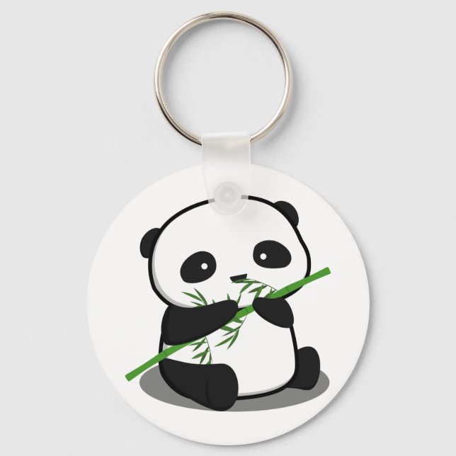 Cute Panda Keychain (Front)